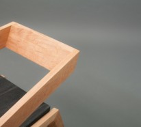 Feiern Avantgarde Minimalismus: 2R Avantgarde Holz Stuhl von Sien Studio