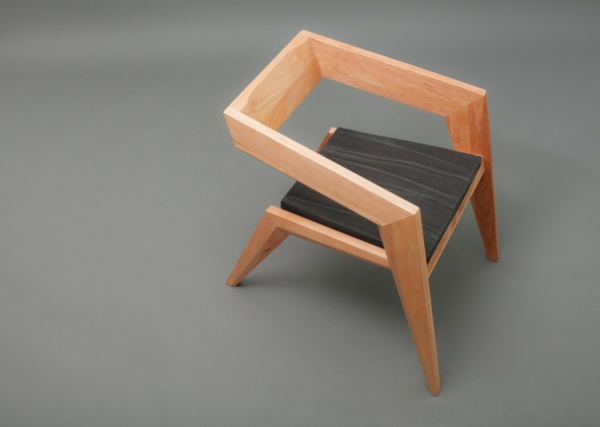 avantgarde holz stuhl designs originell funktional