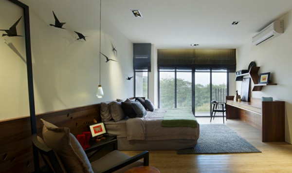 Cooles Stadthaus Design im Tal : Mischung von kreativen Details