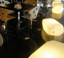 Durchsichtige Möbel aus Kunststoff- schicke Sitze, Hocker und Tische von Serralunga