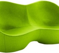 Lebhaft und attraktiv in Grün : 25 grüne Designer Stühle und Sessel