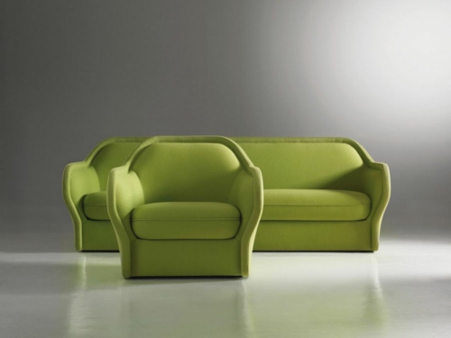  grüne Designer Stühle und Sessel bequem gepolstert sofa