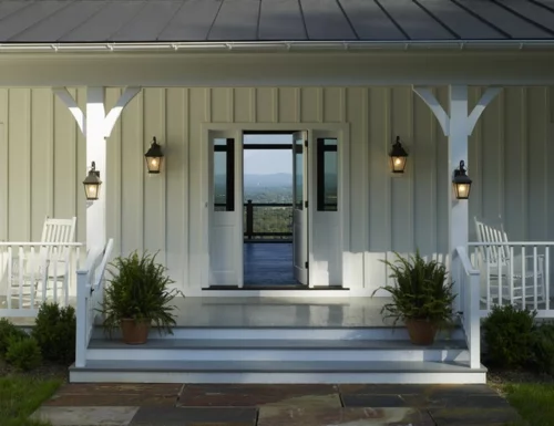 interior design im landhausstil einrichten eingangstür wandlampen
