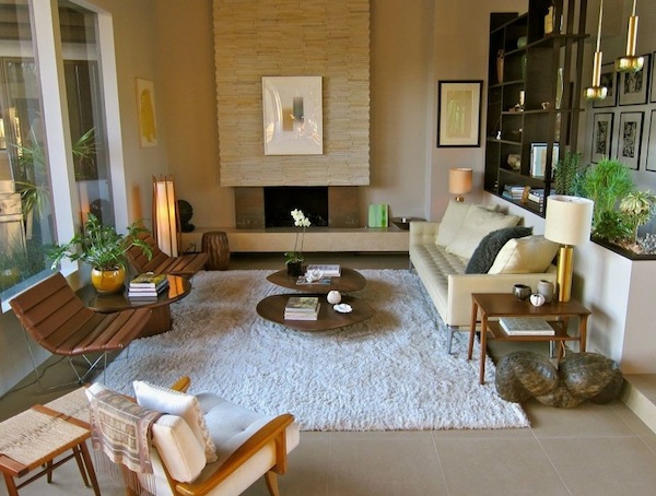 interior design mythen niedrige stilvolle sessel und beistelltische aus nussbaumholz