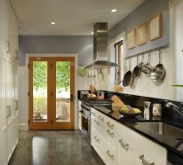 Kleine eingebaute Küche – hervorragende Design Ideen