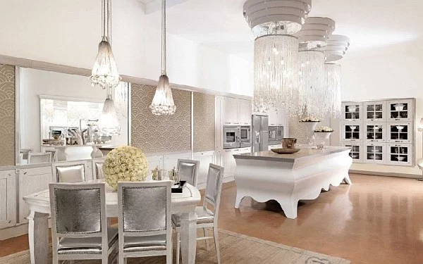 kücheninsel design ideen ultra extravagant und luxuriös