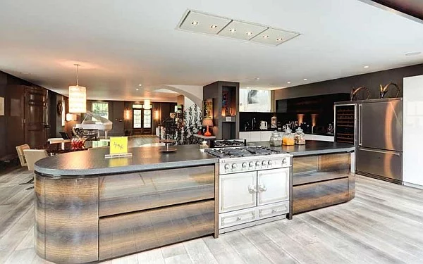 luxus küchen designs weiß eingebaute küchenschrank massiv möbel