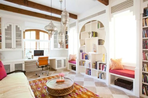 marokkanisches Flair im Interieur Design pendelleuchten orientalisch