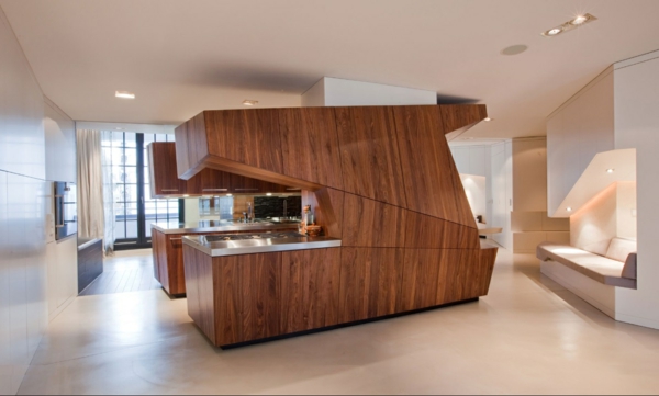 moderne küche renovierung holz texturen materialien attraktiv