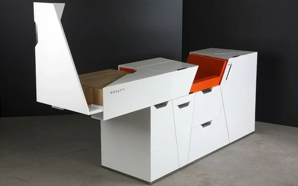 Modulares Haus Interior – Die 5 Zimmer-in-einem-Box