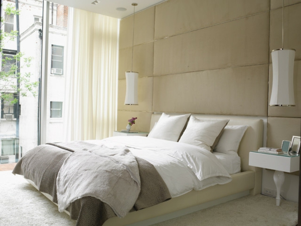 romantische schlafzimmer strahlend weiß und hell