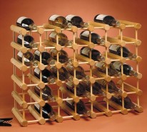 Speziell für die Weinliebhaber  – schicke Weinregale und Ständer aus Holz