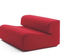 Schicker Designer Sessel von Cini Boeri entworfen