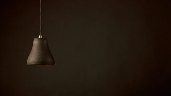 schwarze goldene lampe hängend design lampenschirm