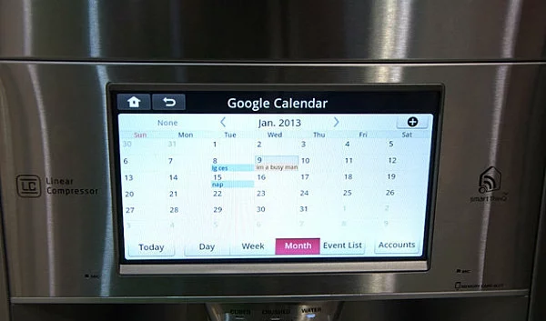 smart home technologie kühlschrank datum 