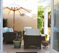 Terrasse der Woche: Mit Schnäppchenfunden können Sie einen tollen Außenraum gestalten