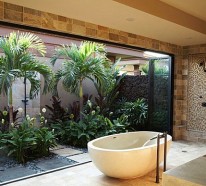 12 tropische Badezimmer im Sommerstil