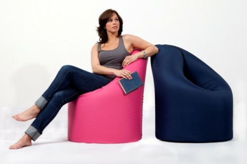 Der multifunktionale Sessel paq chair bequem ergonomisch