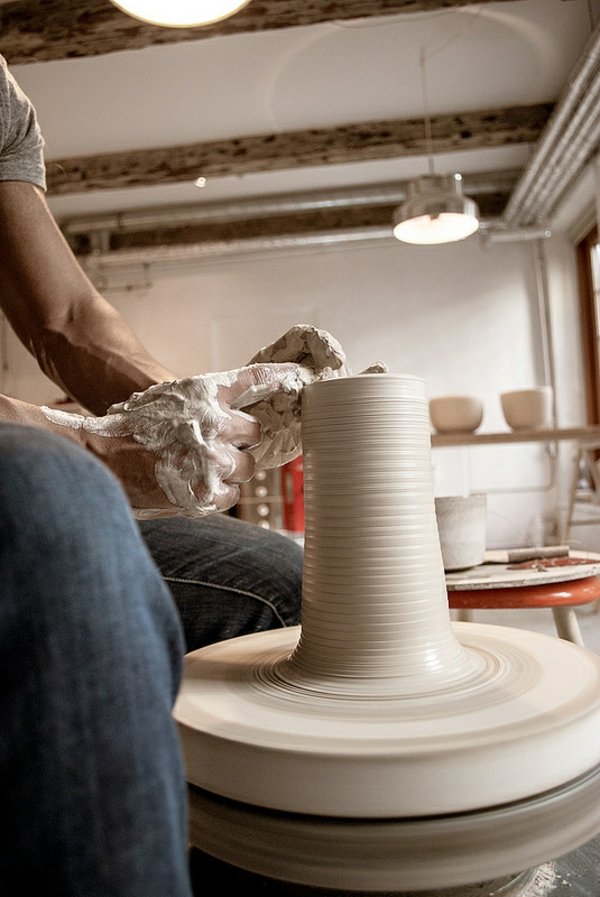 Designer Kollektion aus Keramik ausstellung kunstwerk