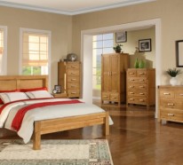 Holzmöbel für ein schönes Schlafzimmer Design