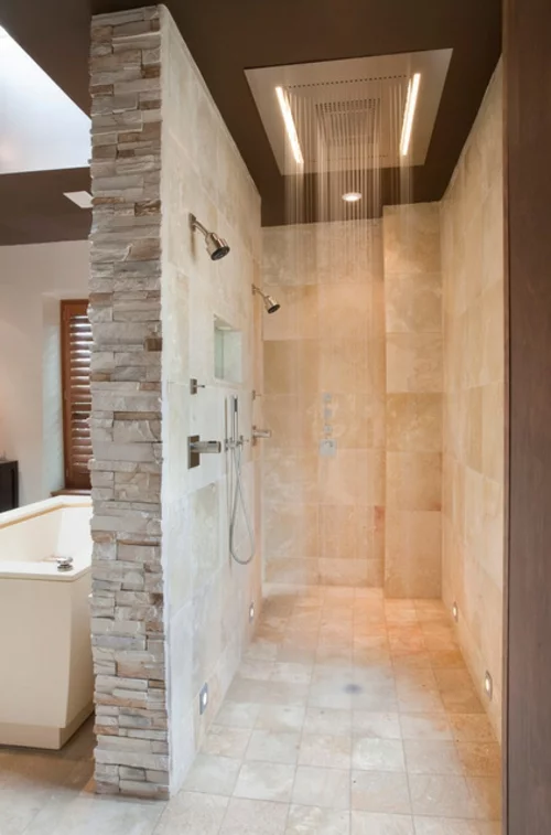 Komponente der Renovierung zu Hause duschen elegant originell innovativ