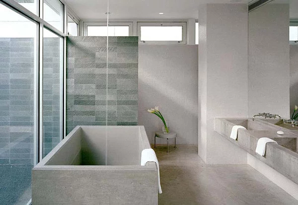 Luxus Badezimmer Designs badfliesen badewanne blumen frisch lilien