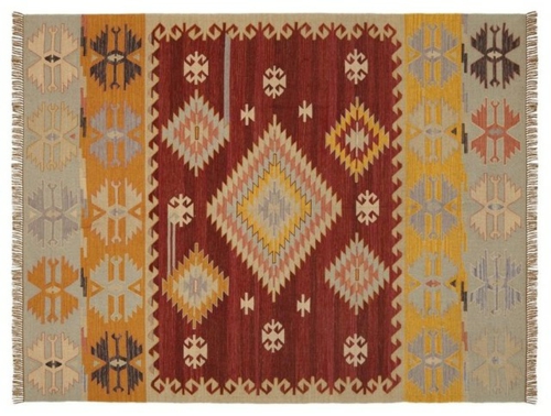 Teppich Designs für den Außenbereich eklektisch orientalisch muster