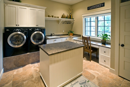 Waschbecken für die Waschküche arbeitsplatte granit waschmaschinen