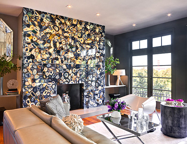 brillantes Interior Design blendend mineral dekoration wohnzimmer