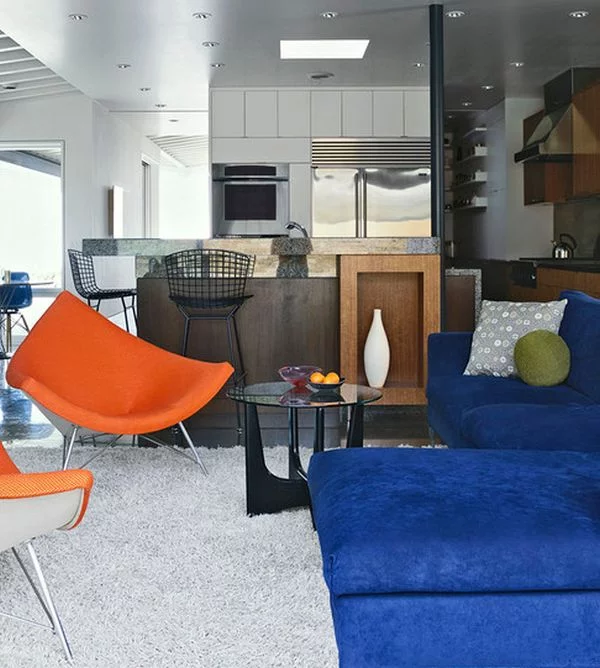 designer coconut stuhl samtige marinebaue sofa und hocker