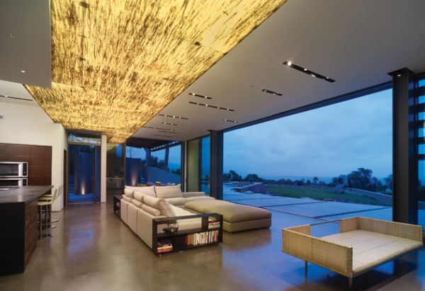 Goldene Akzente : Moderne Innenausstattungen mit goldenem Glanz