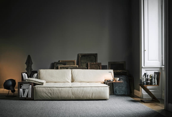 Home Office Möbel stilvoll gemacht: My World Sofa der Firma Starck