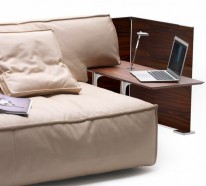 Home Office Möbel stilvoll gemacht: My World Sofa der Firma Starck