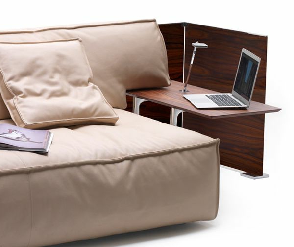 home office möbel spezieller platz für laptop