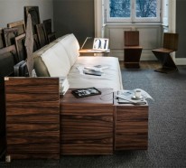 Home Office Möbel stilvoll gemacht: My World Sofa der Firma Starck
