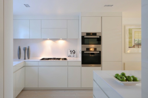 interior design im skandinavischen stil eingebaute küchen geräte