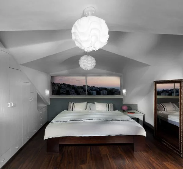 kleine schlafzimmer kreativ gestalten kleines panorama fenster