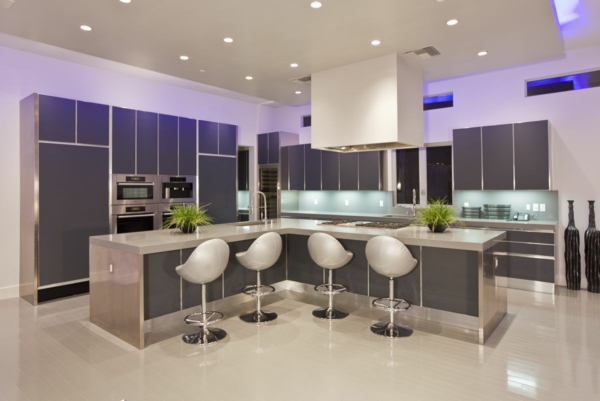 moderne LED beleuchtung küche idee design einrichtung möbel