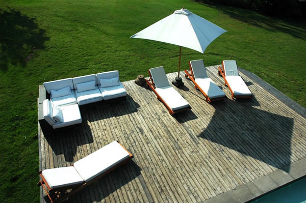 moderne möbel für ihre terrasse lockere strandatmosphäre