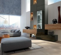 Moderne Wohnzimmer Einrichtung – originelle und multifunktionelle Designs von Hülsta