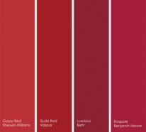 Ein Fest der Farben: rote Farbe in der Küche