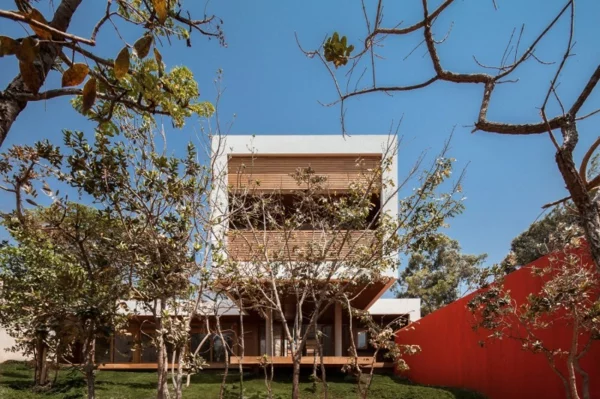 schicke residenz in brasilien geometrische formen