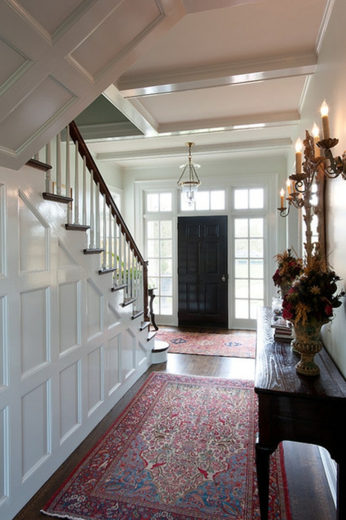 schnelle Renovierung zu Hause treppe geländer holz weiß