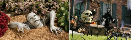 60 Coole Party Dekoration im Garten zu Halloween