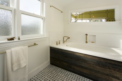 Design und Mode der 70er kleidung idee badezimmer wanne eingebaut fußboden