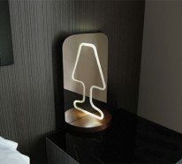 Geniales reflektierendes Tischlampe Design