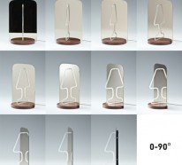 Geniales reflektierendes Tischlampe Design