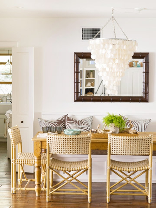 Moderne Wandfarbe fürs Zuhause esszimmer möbel kronleuchter weiß
