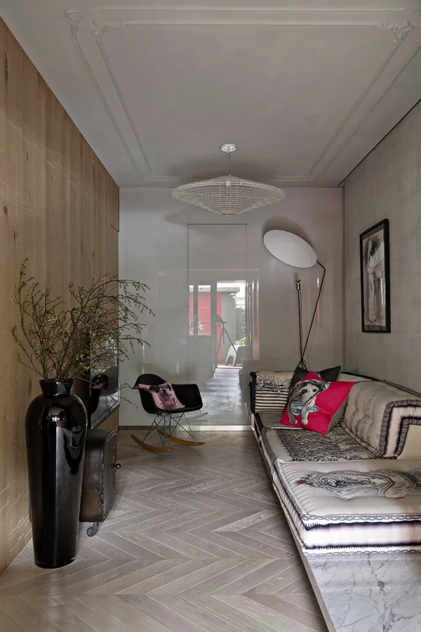 Schönes Apartment mit großartiger Wohnfläche wohnbereich sofas orientalisch
