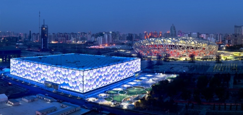 olympischer stadion peking architektur design beleuchtung